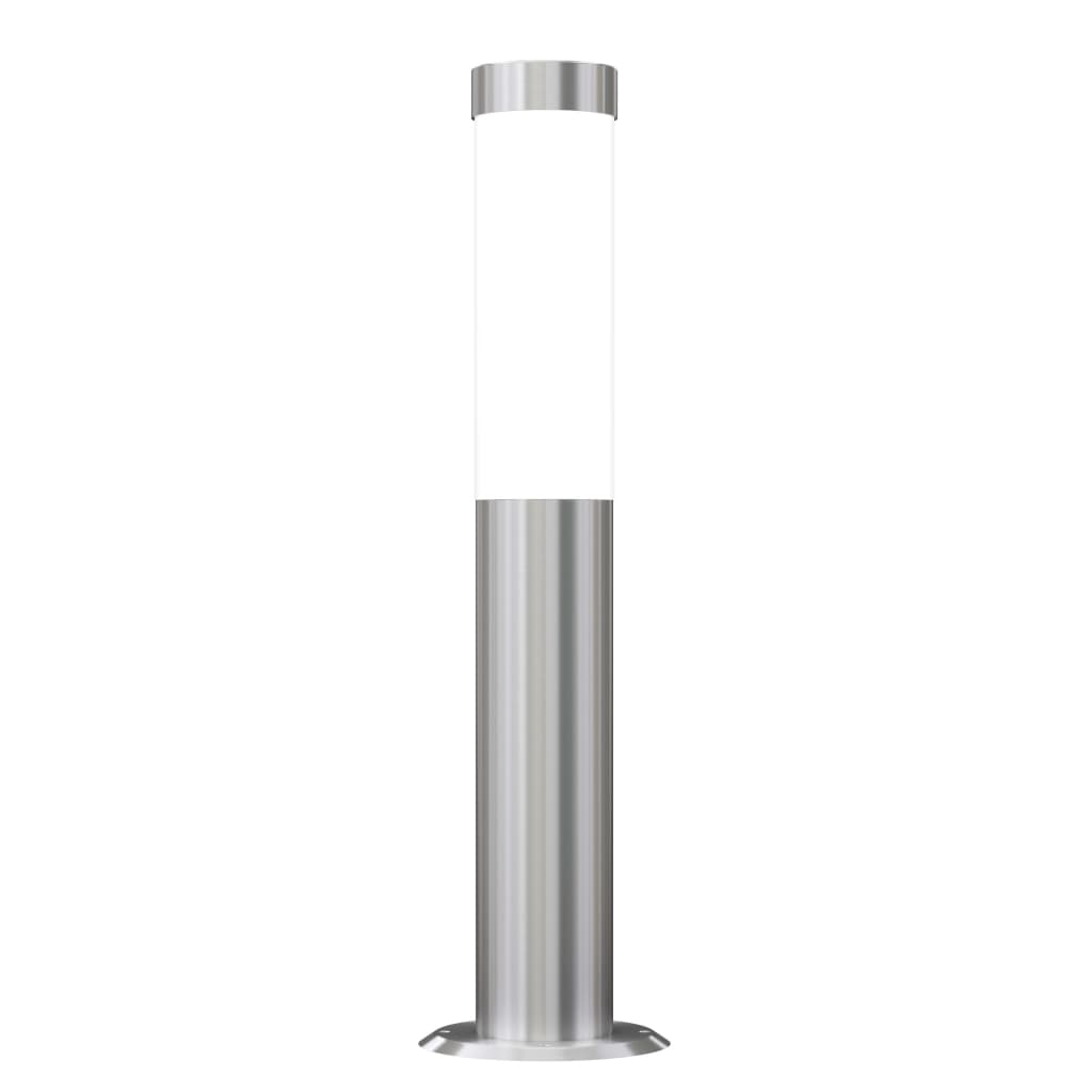 vidaXL Zestaw lamp ogrodowych, 3-cz., wodoszczelny, stal nierdzewna
