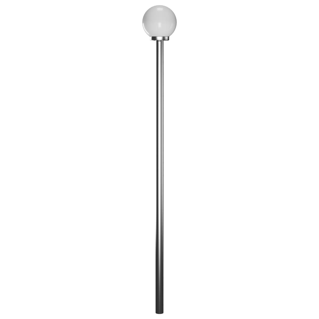 vidaXL Lampa ogrodowa na słupku, 2 kule, 220 cm