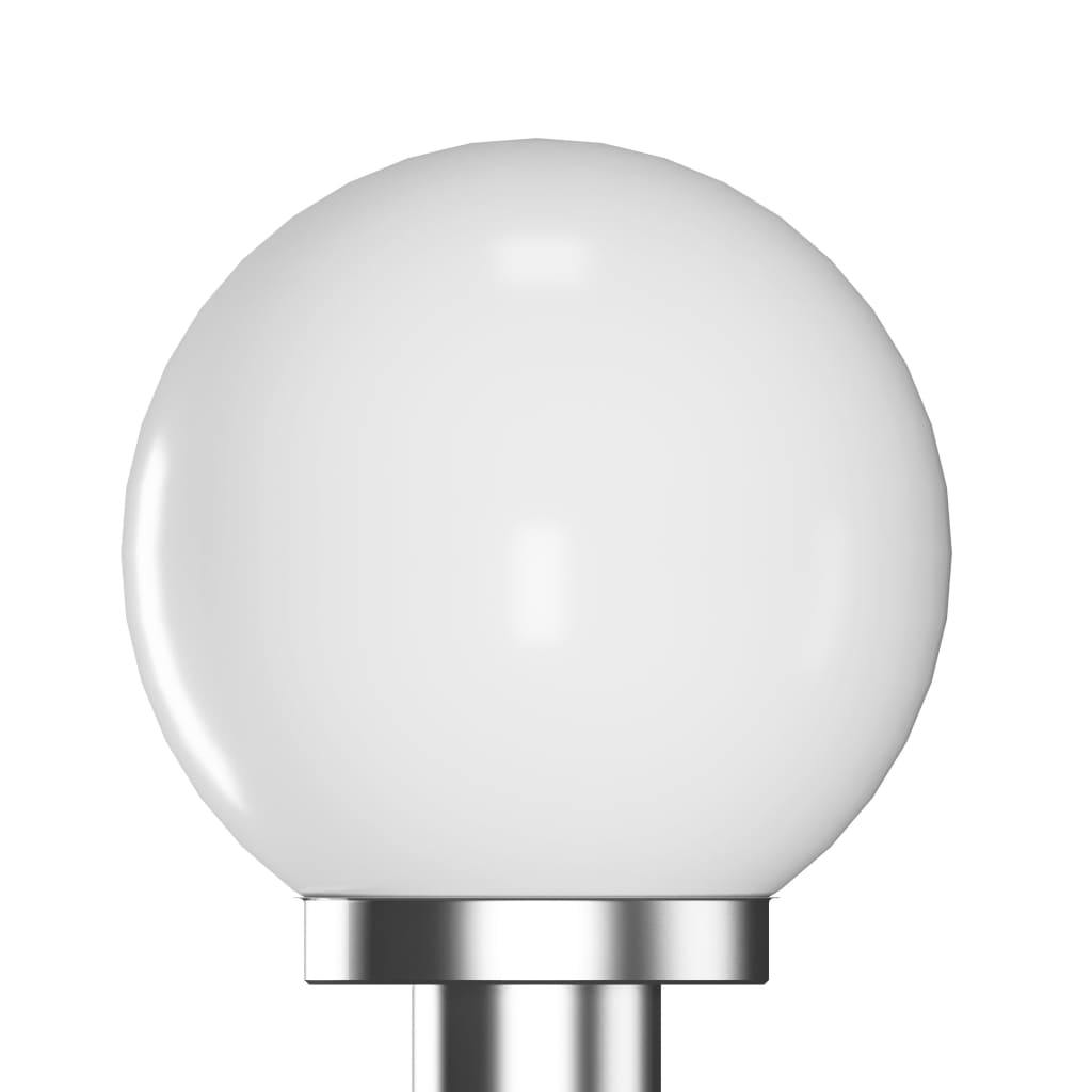 vidaXL Lampa ogrodowa na słupku, 1 kula, 110 cm