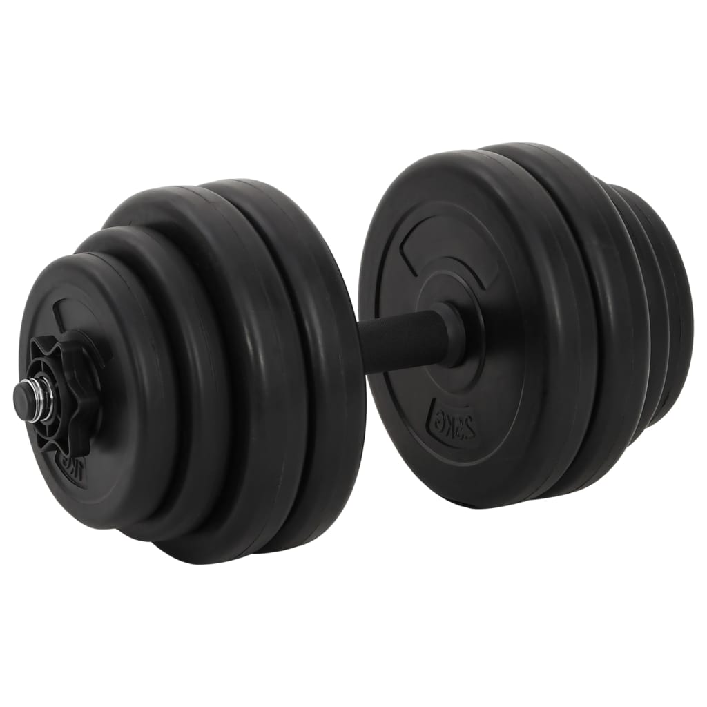 vidaXL Hantle 2x15 kg