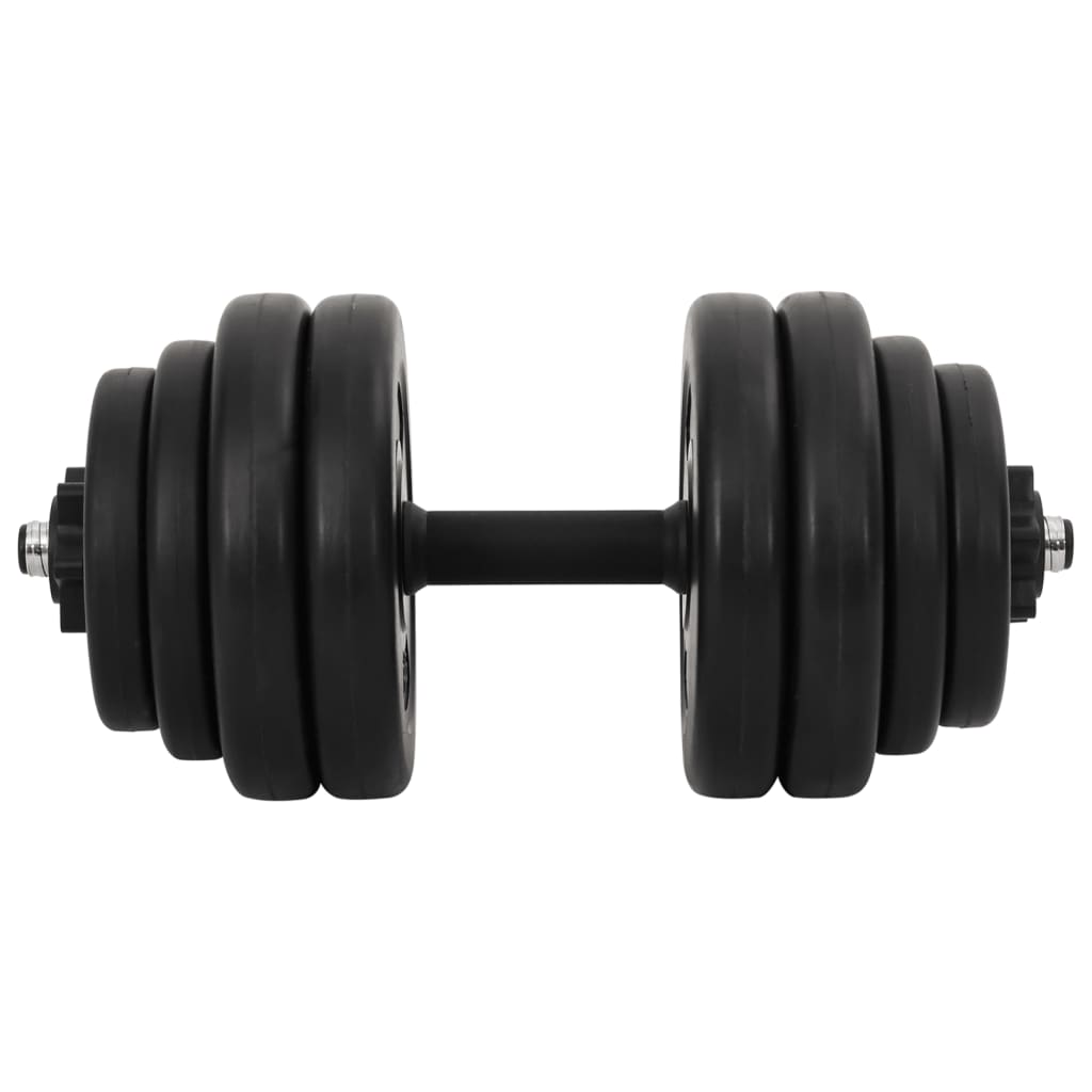 vidaXL Hantle 2x15 kg