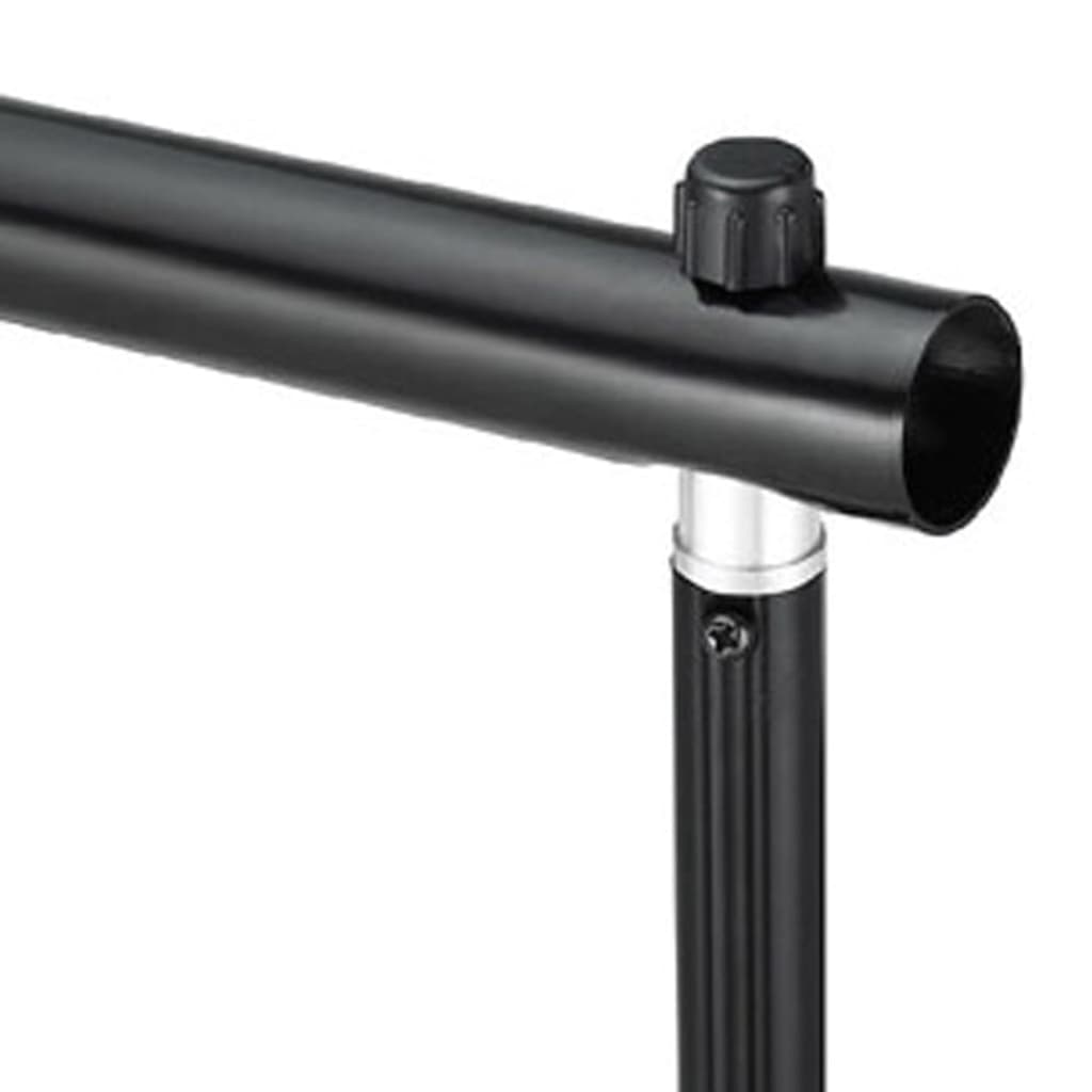 vidaXL Teleskopowy statyw do tła, 155-300 cm