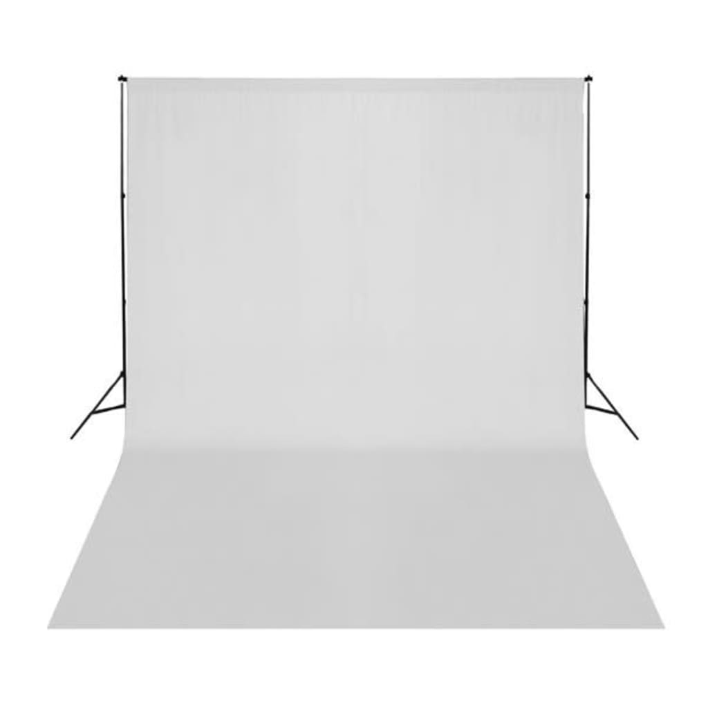 vidaXL Tło fotograficzne bez stelaża, bawełna, 500x300 cm, białe