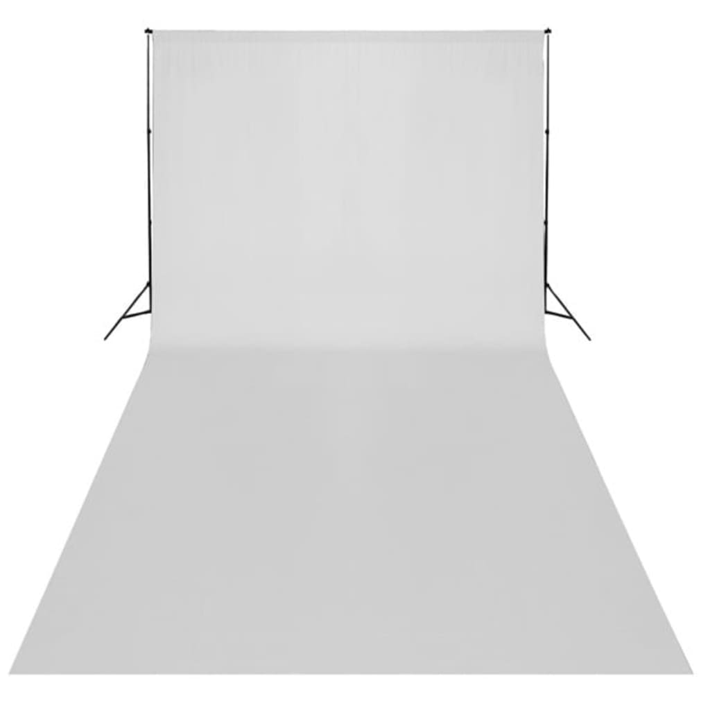 vidaXL Tło fotograficzne bez stelaża, bawełna, 600x300 cm, białe