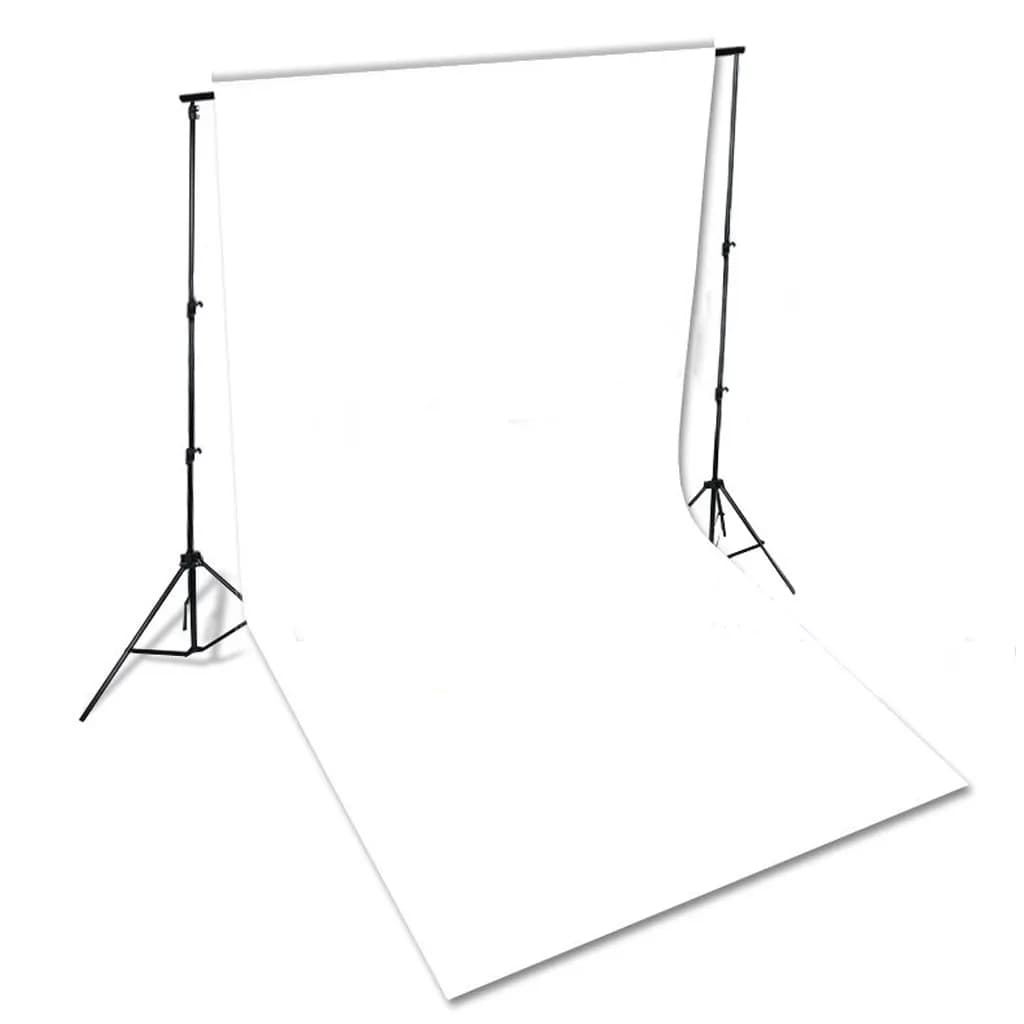 vidaXL Tło fotograficzne bez stelaża, bawełna, 600x300 cm, białe