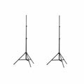 vidaXL Statywy do lamp, 2 szt, wysokość 78-210 cm