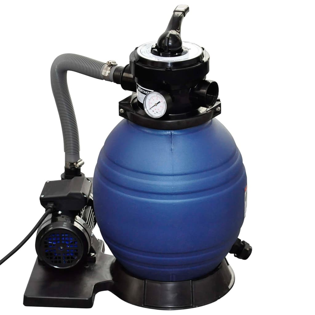 vidaXL Piaskowa pompa filtrująca, 400 W, 11000 L/h