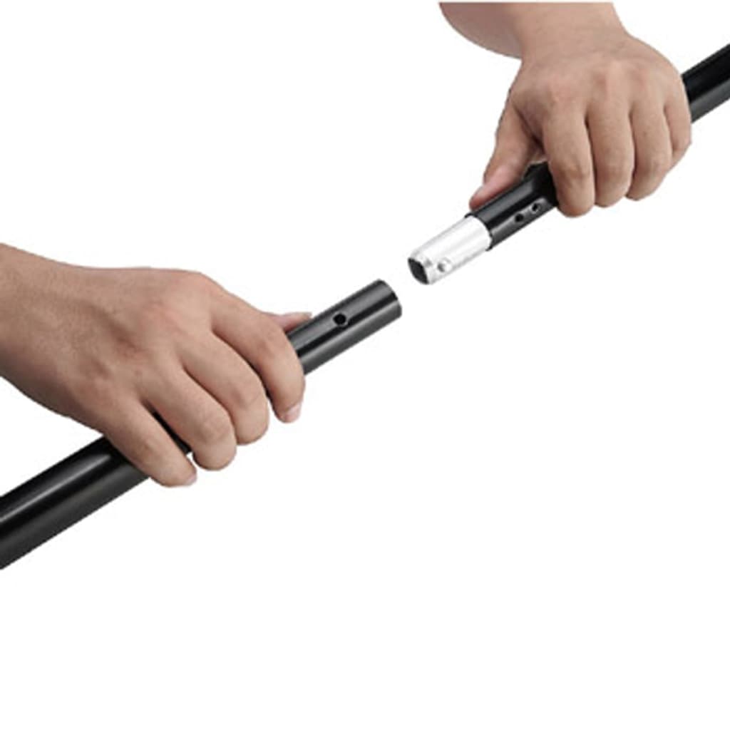vidaXL System zawieszenia tła z zielonym tłem 600 x 300 cm