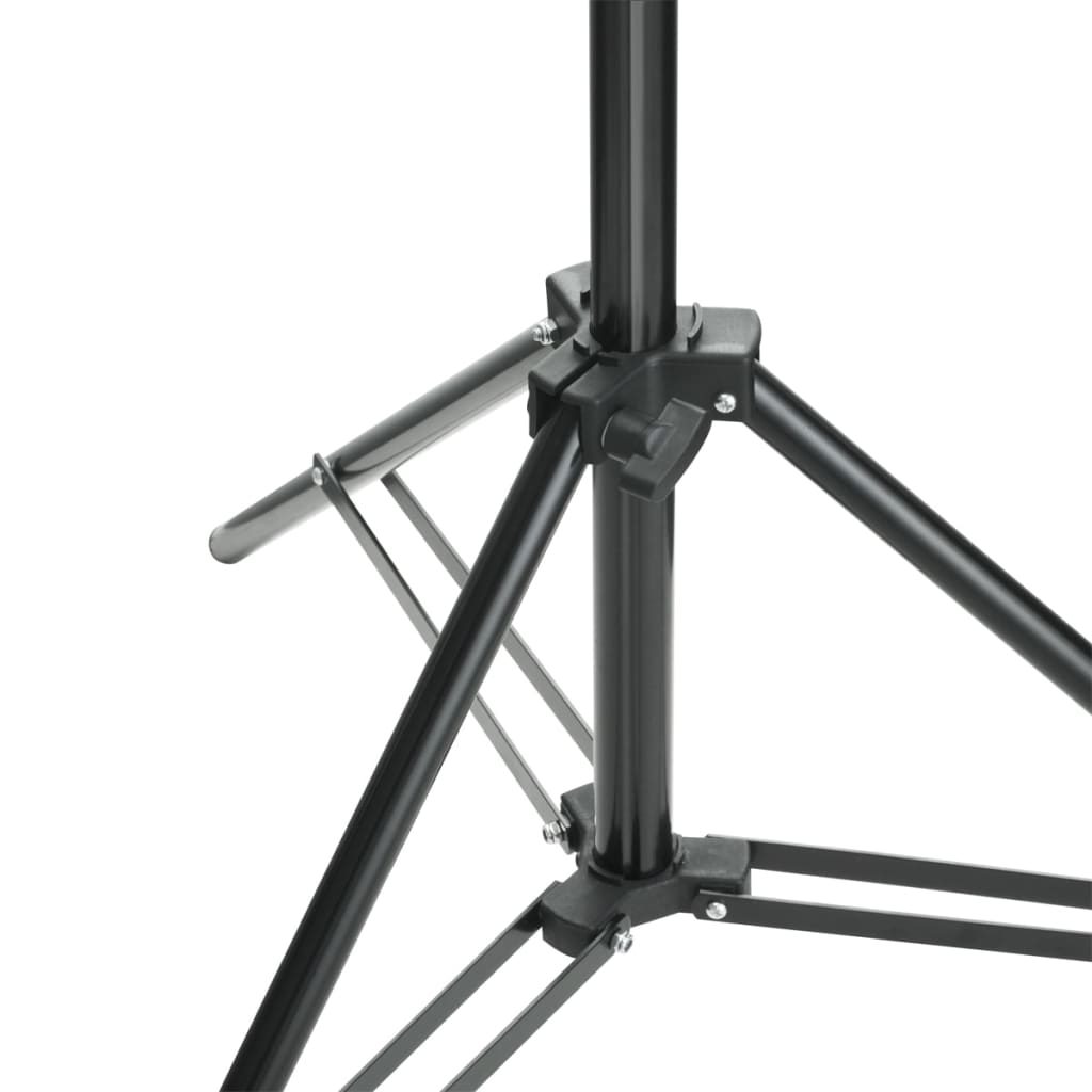 vidaXL System zawieszenia tła z zielonym tłem 500 x 300 cm