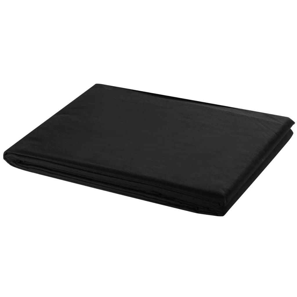 vidaXL System zawieszenia tła z czarnym tłem 500 x 300 cm