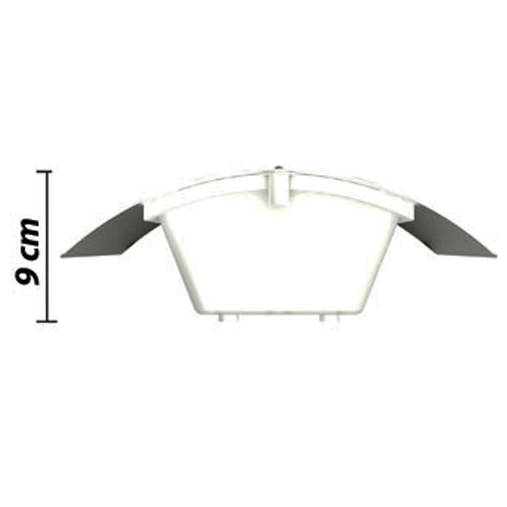 Lampy ścienne, zewnętrzne, wodoodporne, 2 w komplecie