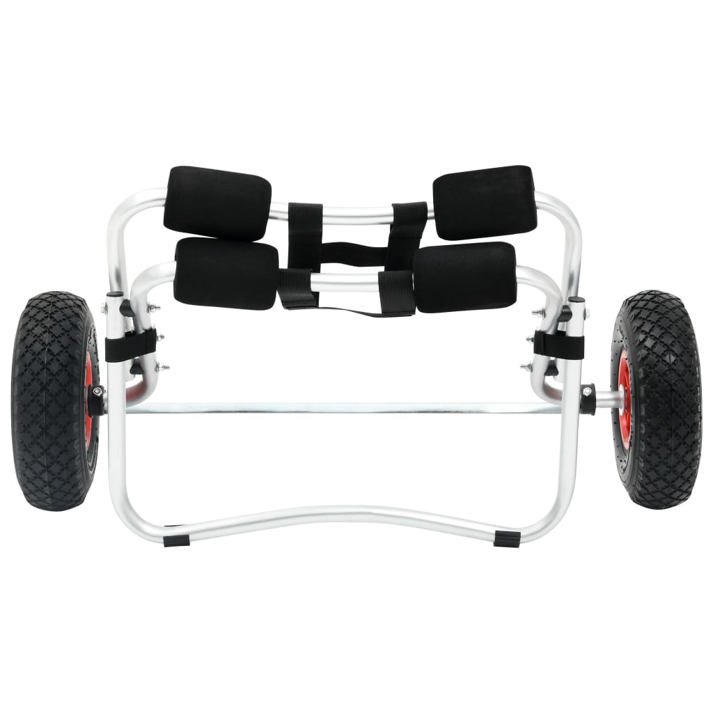 vidaXL Wózek do transportu kajaka, aluminiowy