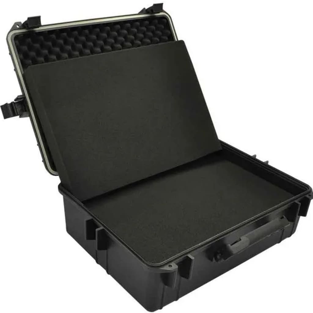 vidaXL Walizka transportowa, czarna, 35 L