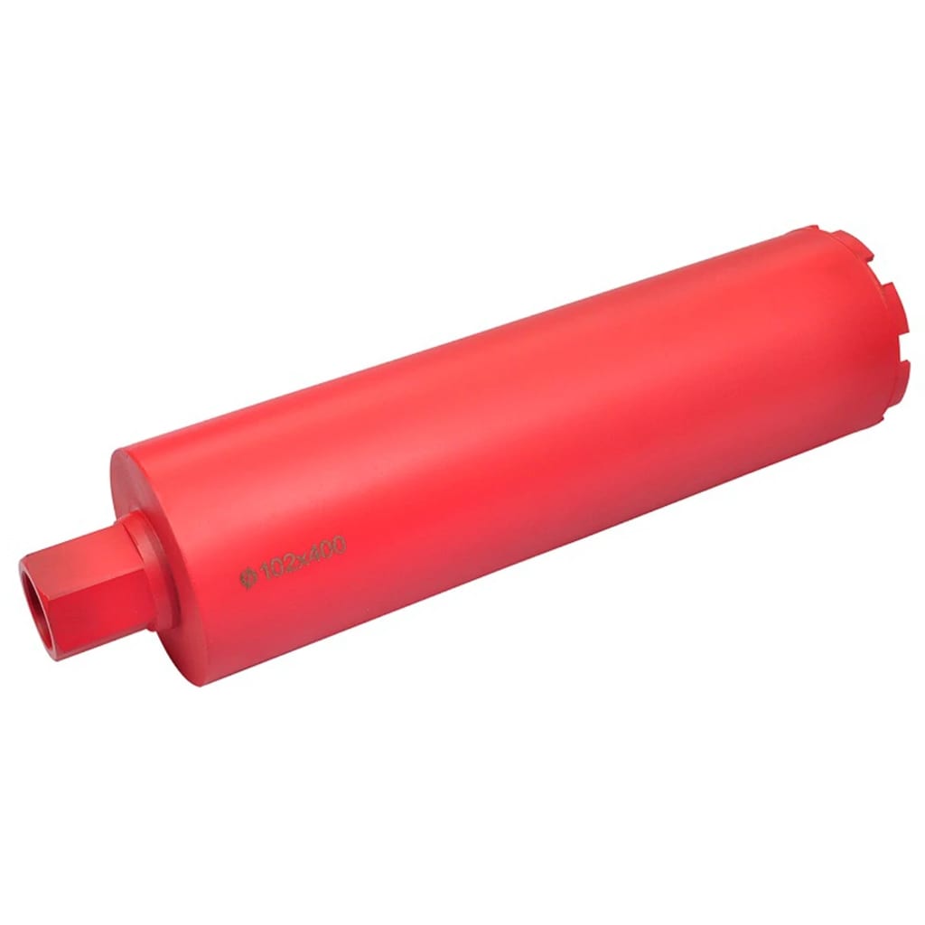 vidaXL Wiertło diamentowe, na sucho i na mokro, 102 mm x 400 mm