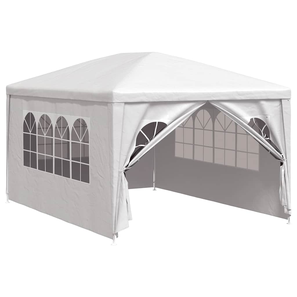 vidaXL Namiot imprezowy, 3 x 4 m, biały