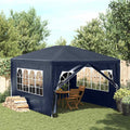 vidaXL Namiot imprezowy, 3 x 4 m, niebieski