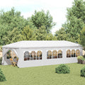 vidaXL Namiot imprezowy, 3 x 9 m, biały
