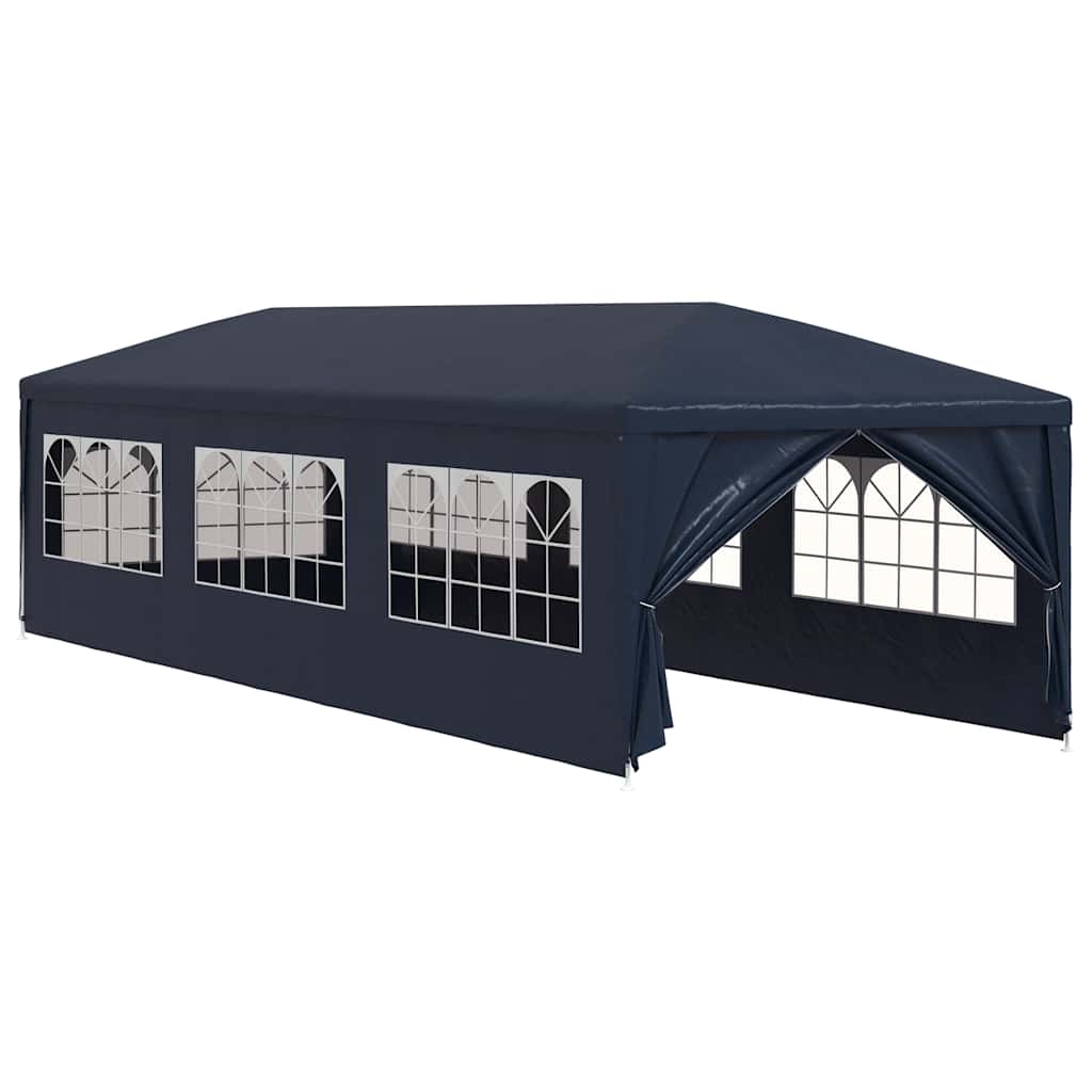 vidaXL Namiot imprezowy, 3 x 9 m, niebieski