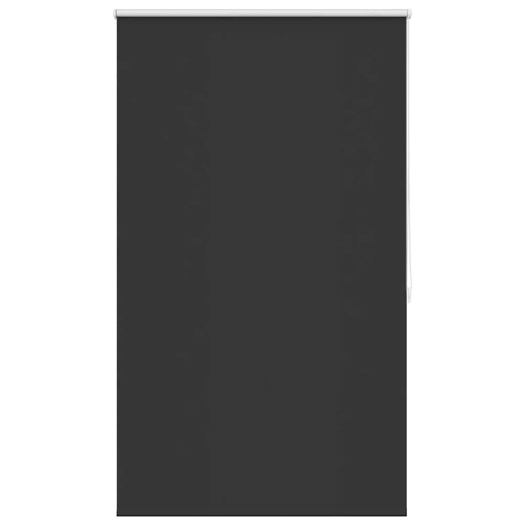 vidaXL Roleta zaciemniająca 84,4x175 cm Szerokość tkaniny 80 cm czarna