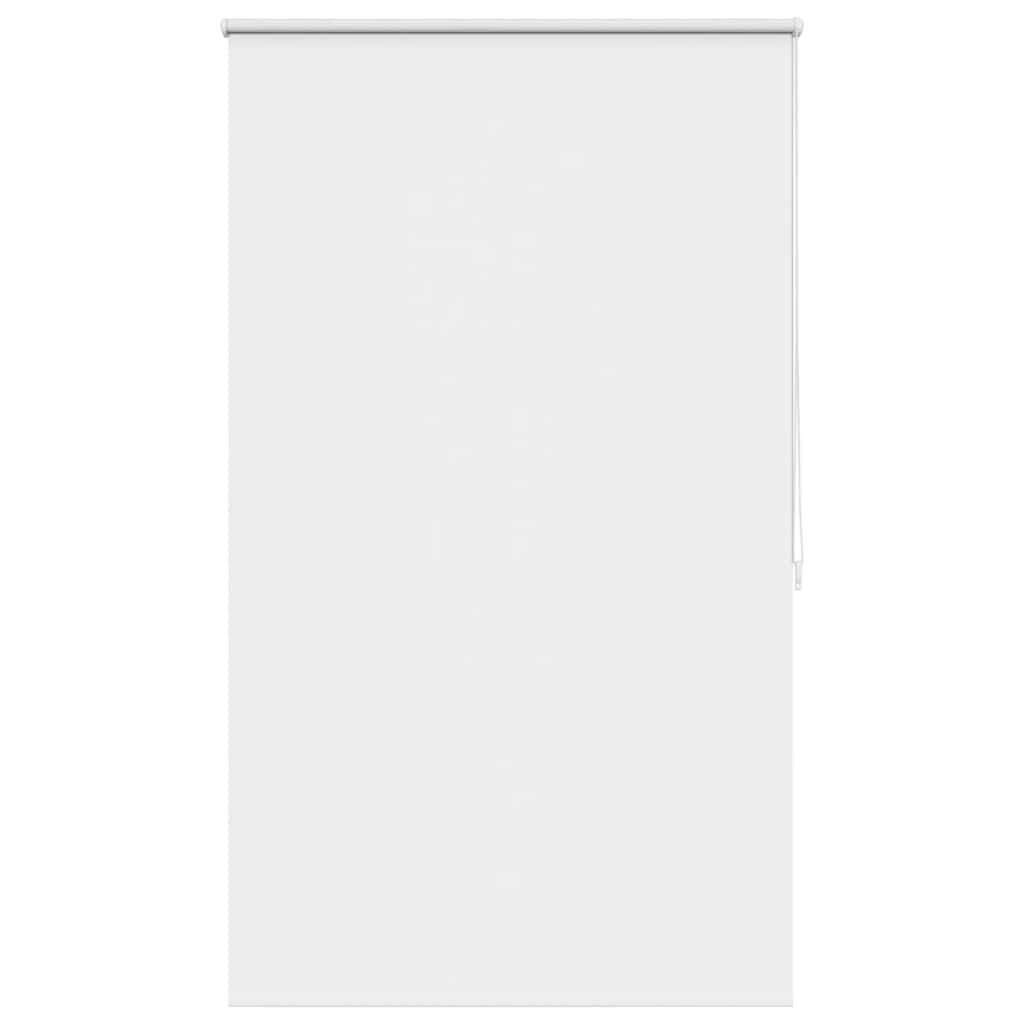 vidaXL Roleta zaciemniająca 124,4x175 cm Szerokość tkaniny 120 cm biała