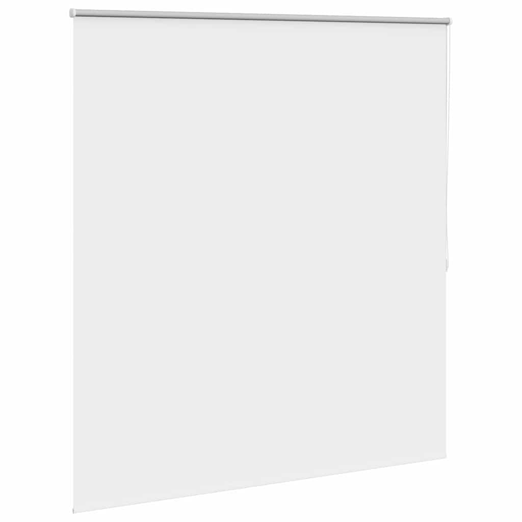 vidaXL Roleta zaciemniająca 144,4x175 cm Szerokość tkaniny 140 cm biała