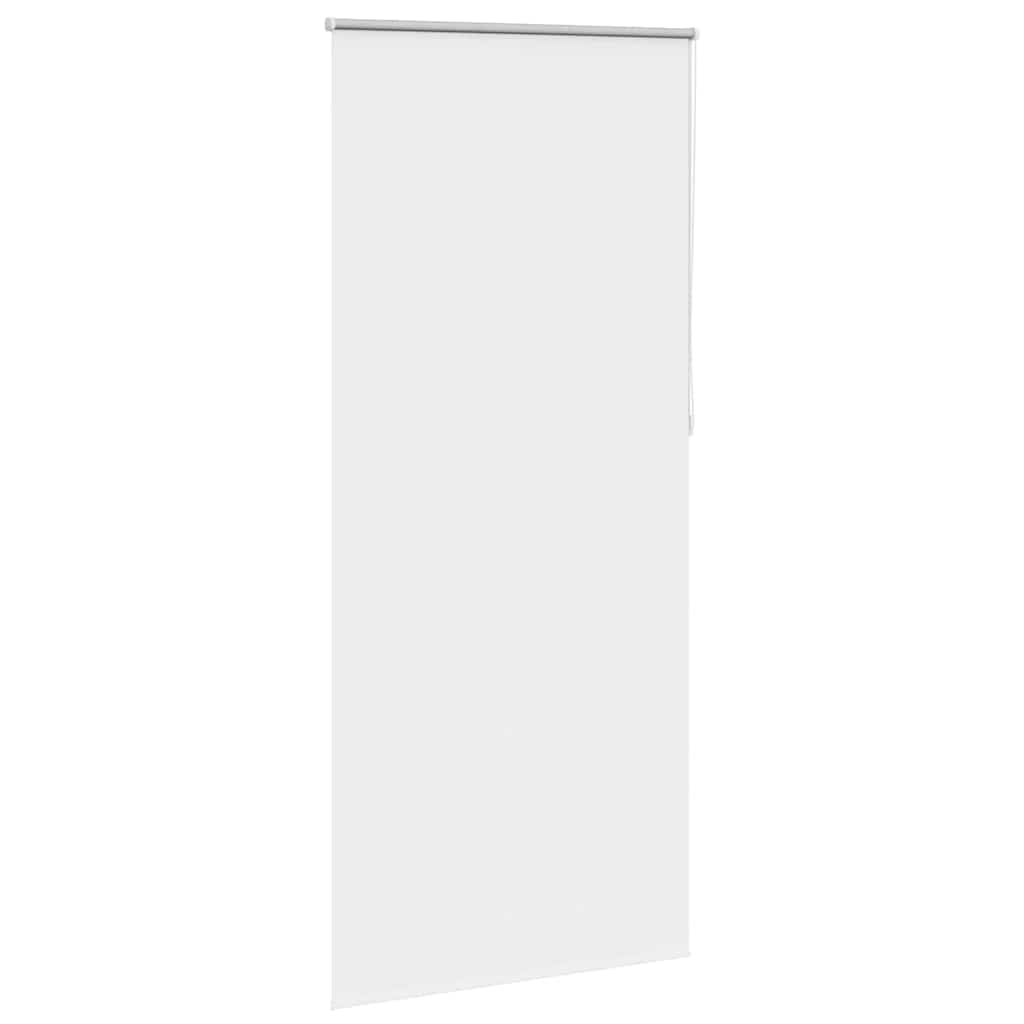 vidaXL Roleta zaciemniająca 84,4x230 cm Szerokość tkaniny 80 cm biała