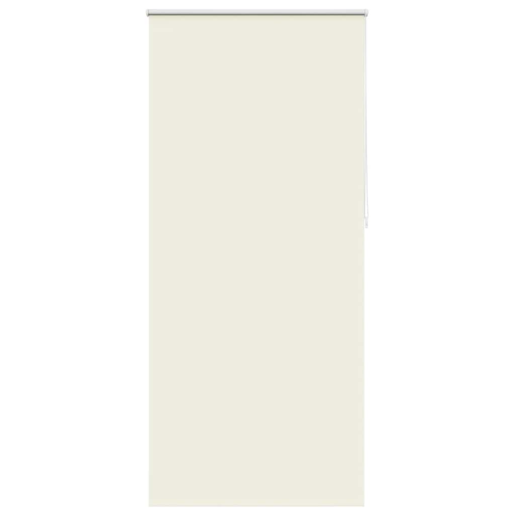 vidaXL Roleta zaciemniająca 84,4x230 cm Szerokość tkaniny 80 cm ecru