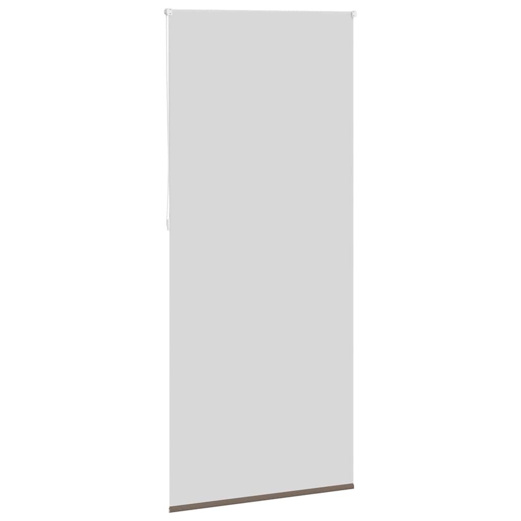 vidaXL Roleta zaciemniająca 84,4x230 cm Szerokość tkaniny 80 cm kolor kawowy