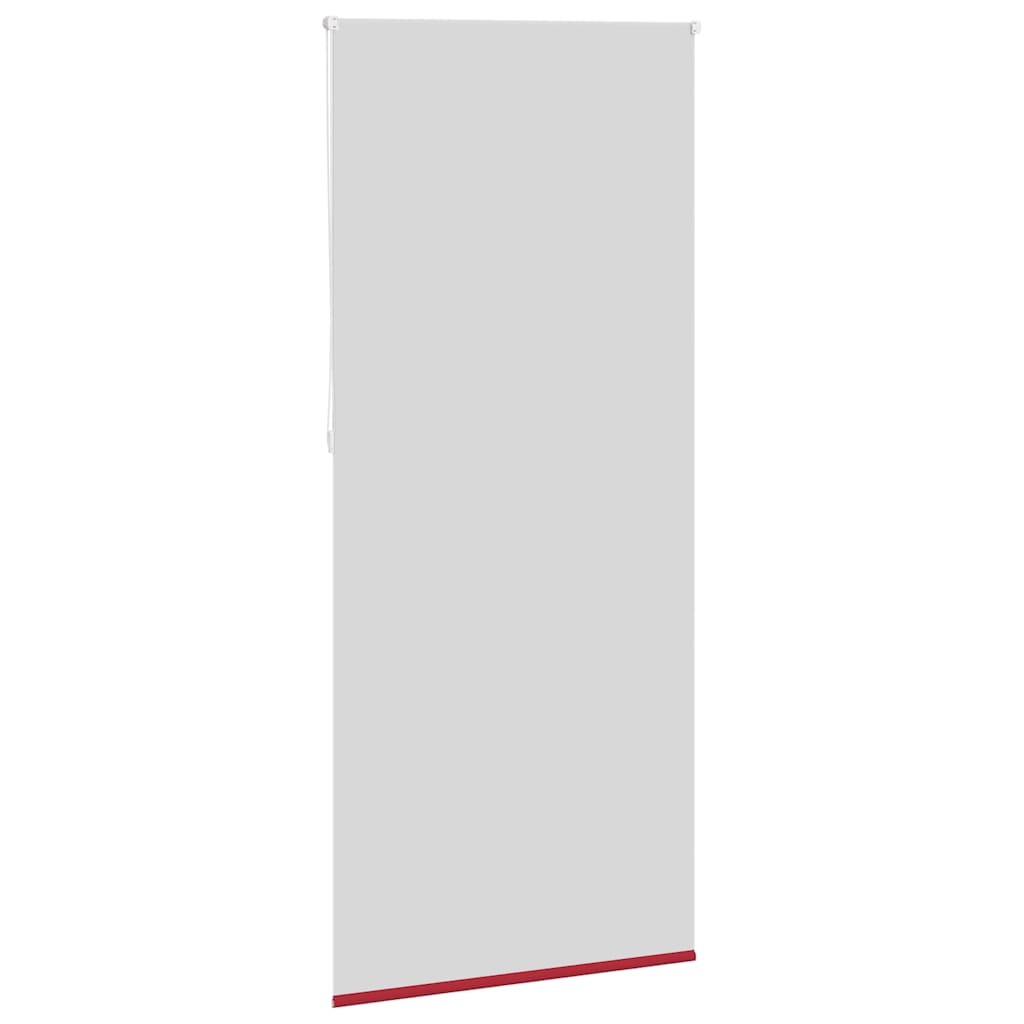 vidaXL Roleta zaciemniająca 84,4x230 cm Szerokość tkaniny 80 cm czerwona