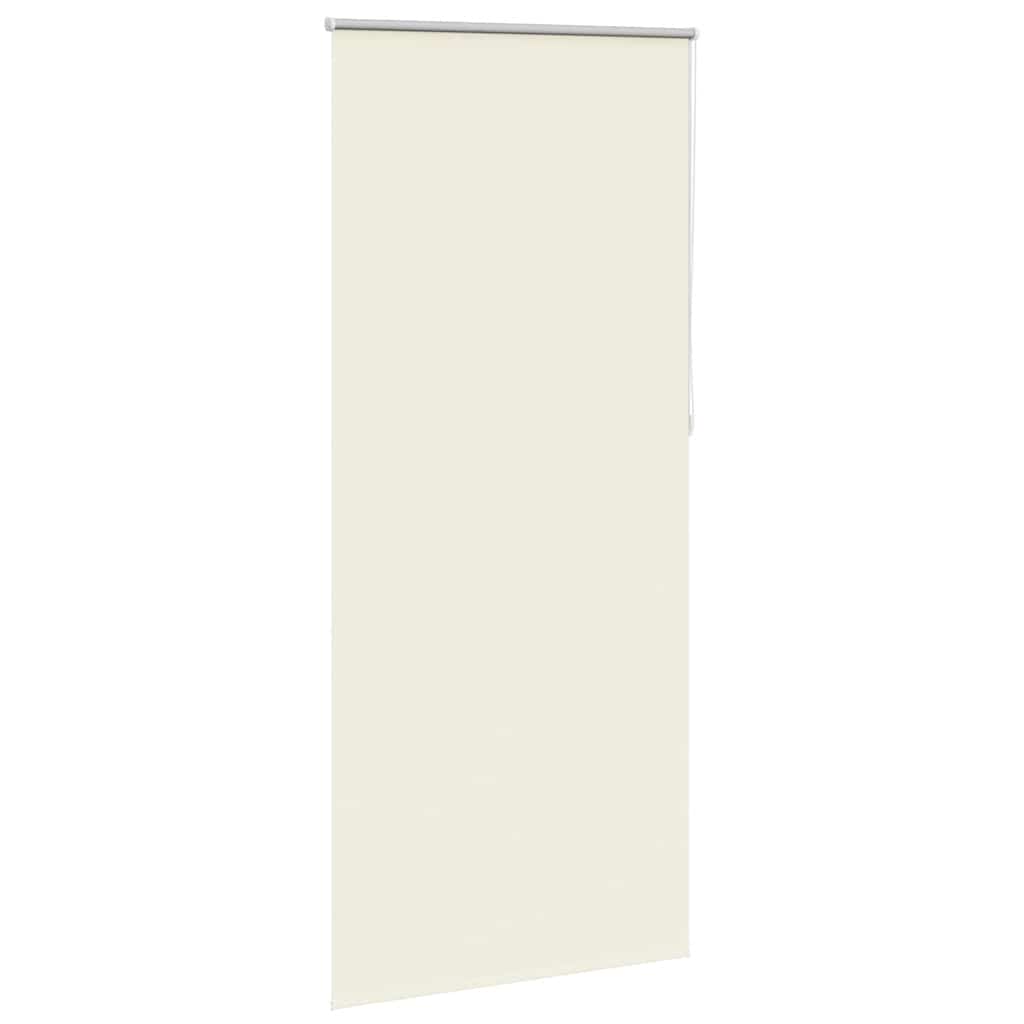 vidaXL Roleta zaciemniająca 104,4x230 cm Szerokość tkaniny 100 cm ecru