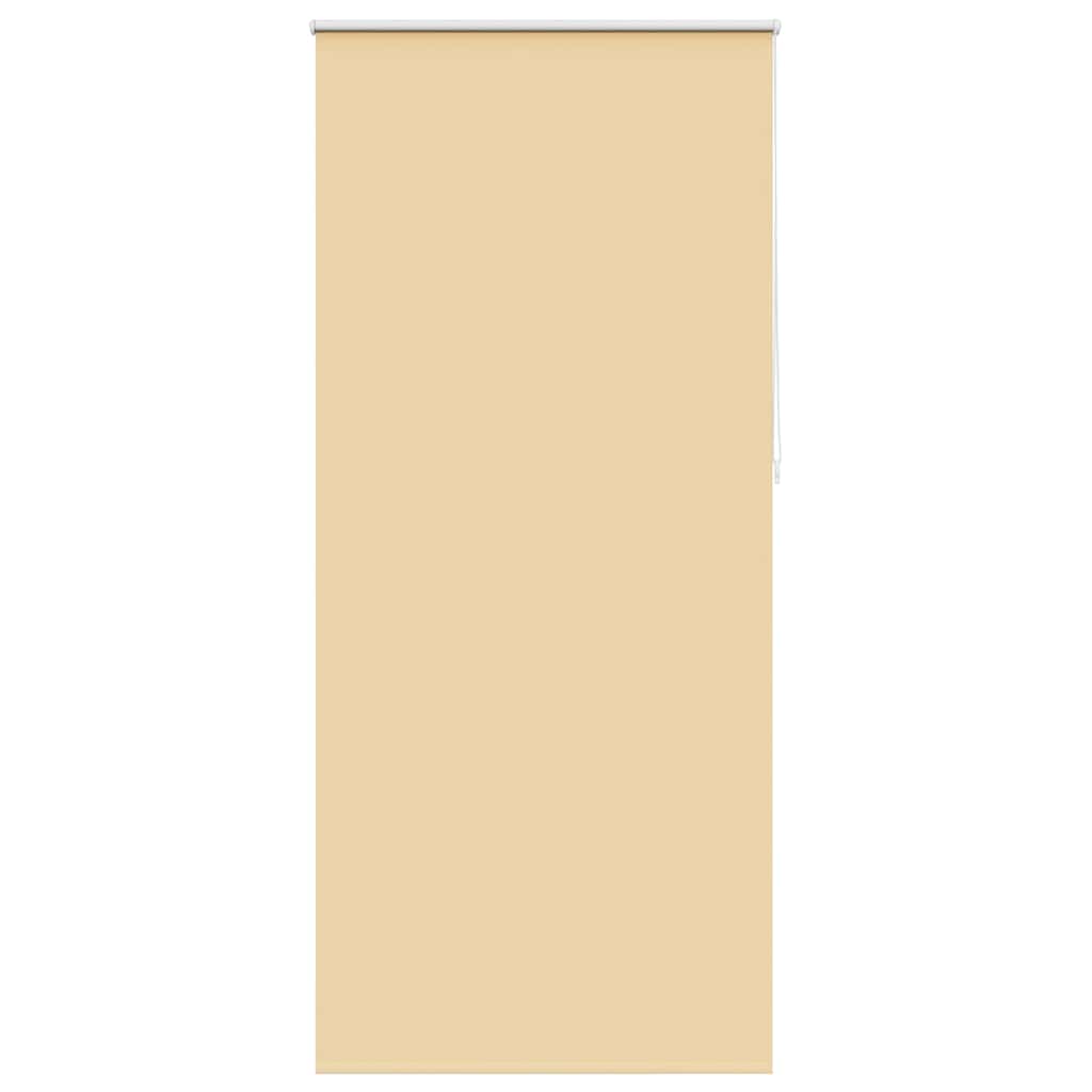 vidaXL Roleta zaciemniająca 104,4x230 cm Szerokość tkaniny 100 cm beż