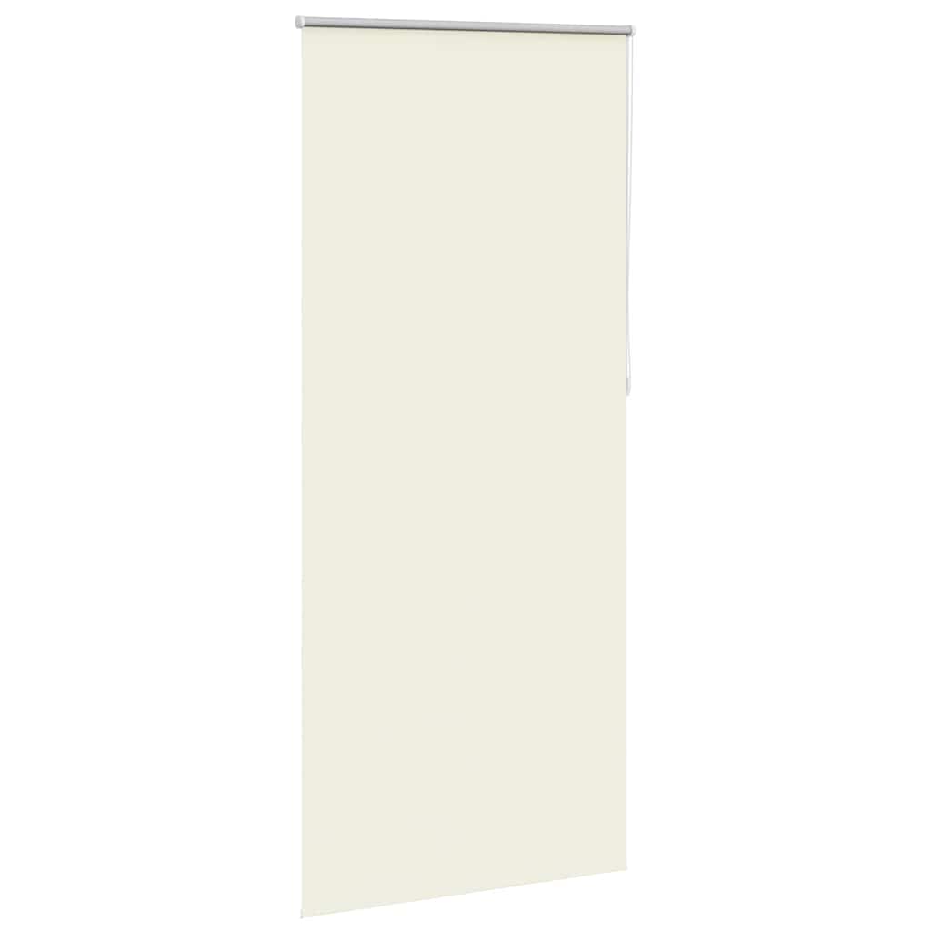 vidaXL Roleta zaciemniająca 124,4x230 cm Szerokość tkaniny 120 cm ecru