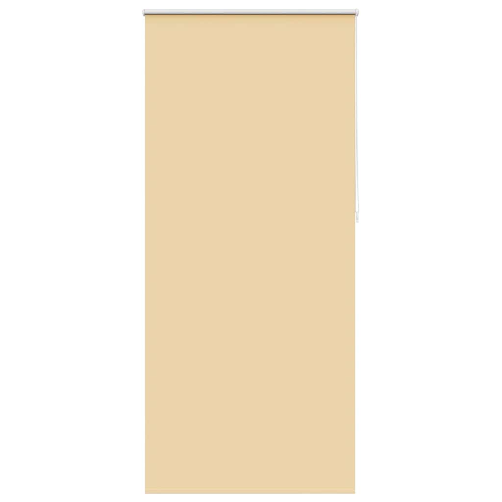 vidaXL Roleta zaciemniająca 124,4x230 cm Szerokość tkaniny 120 cm beż