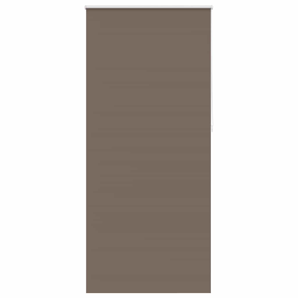 vidaXL Roleta zaciemniająca 124,4x230 cm Szerokość tkaniny 120 cm kolor kawowy