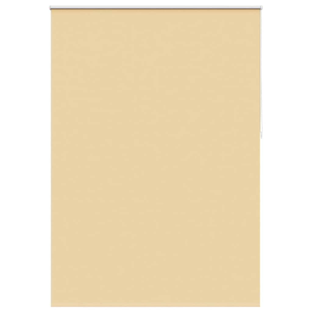 vidaXL Roleta zaciemniająca 144,4x230 cm Szerokość tkaniny 140 cm beż