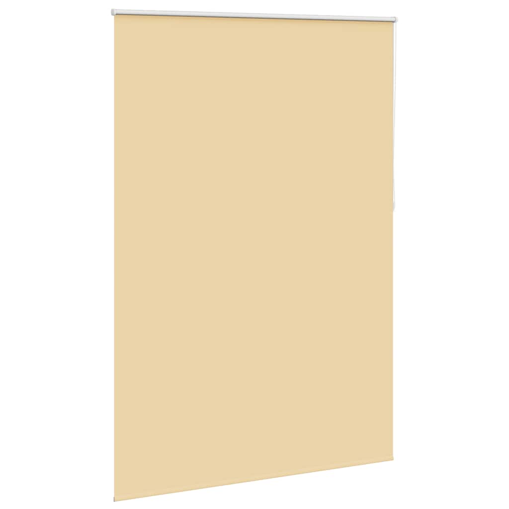vidaXL Roleta zaciemniająca 144,4x230 cm Szerokość tkaniny 140 cm beż