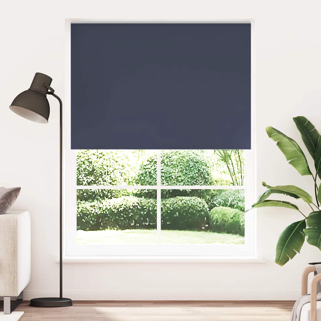 vidaXL Roleta zaciemniająca 144,4x230 cm Szerokość tkaniny 140 cm morska