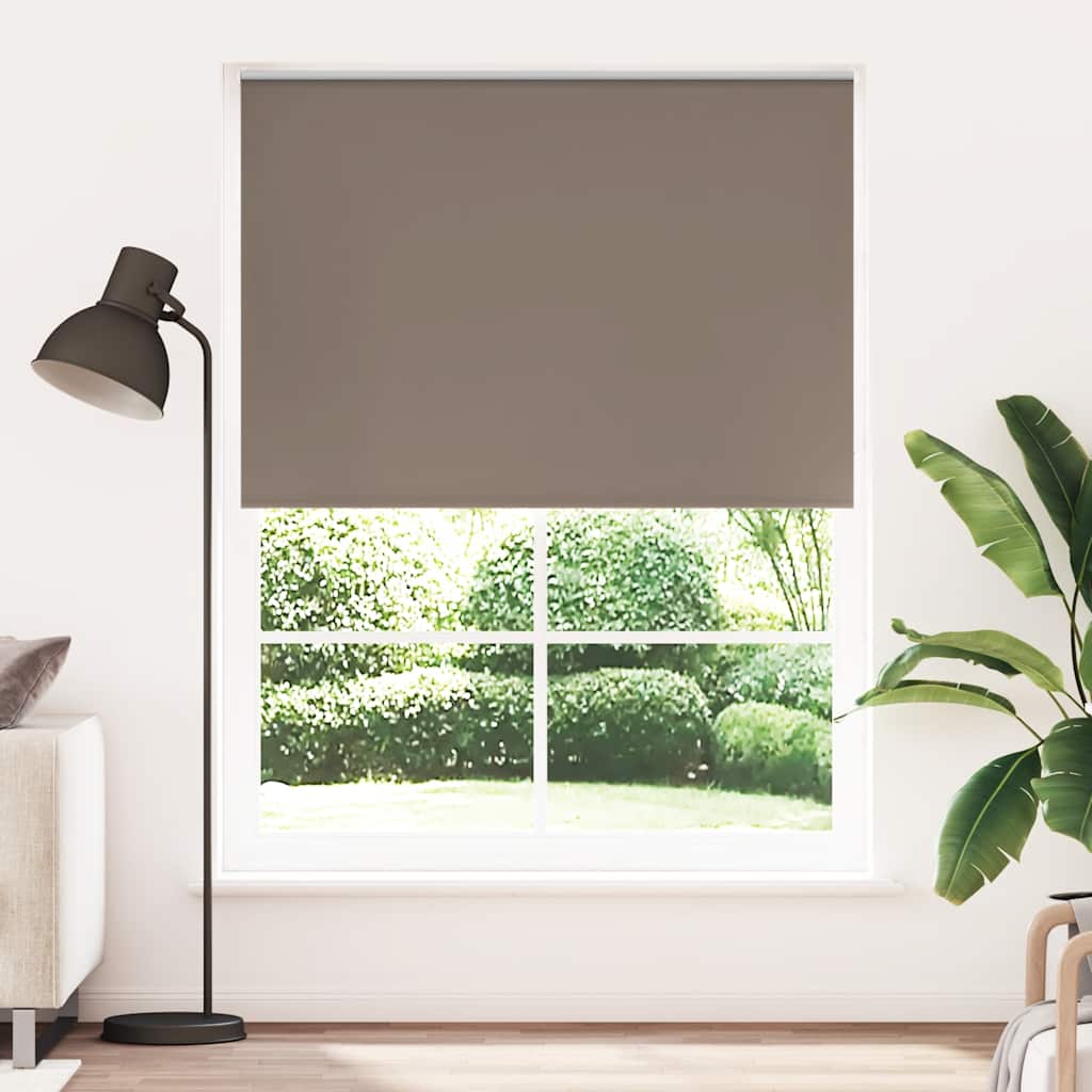 vidaXL Roleta zaciemniająca 164,4x230 cm Szerokość tkaniny 160 cm kolor kawowy