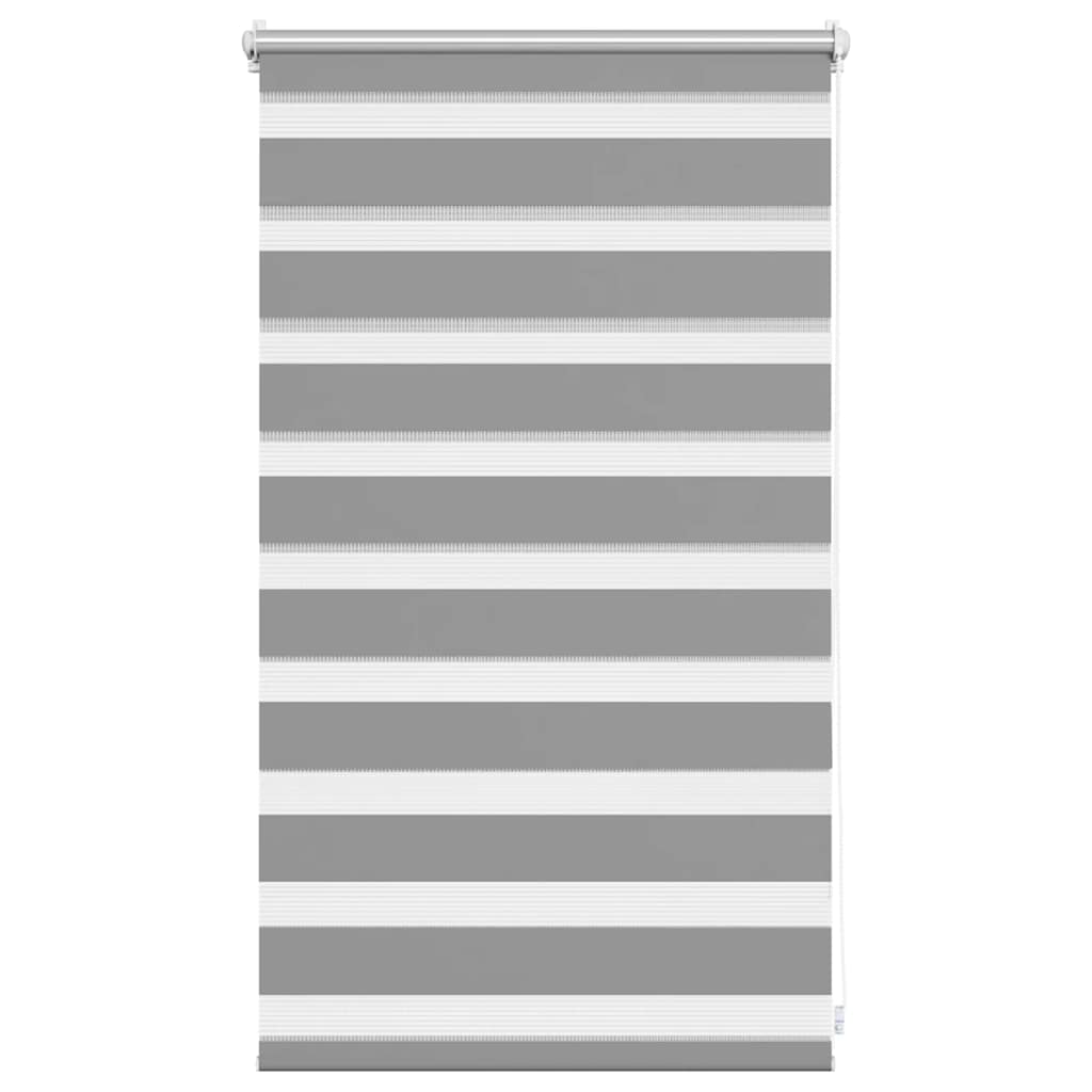 vidaXL Roleta Zebra 50,9x100 cm Szerokość tkaniny 46,7 cm szara