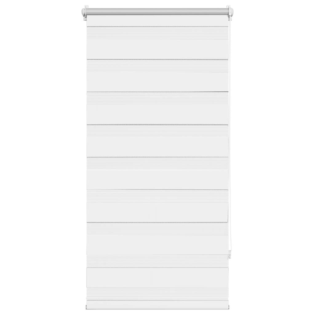 vidaXL Roleta Zebra 60,9x120 cm Szerokość materiału 56,7 cm biała
