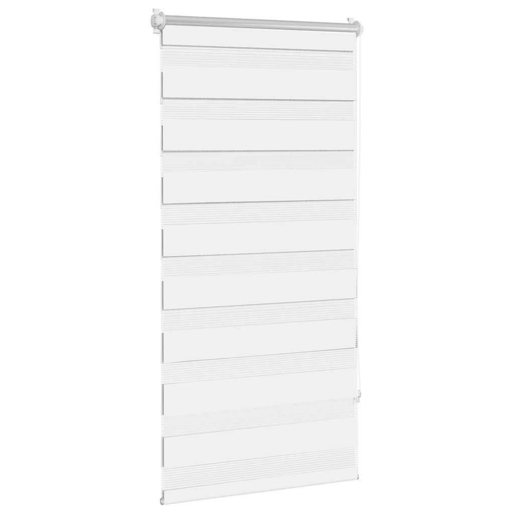 vidaXL Roleta Zebra 60,9x120 cm Szerokość materiału 56,7 cm biała