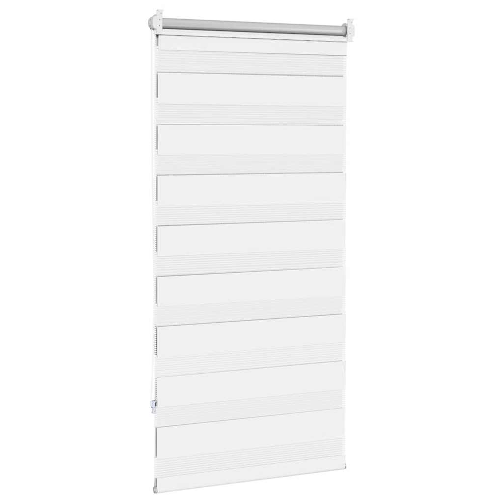 vidaXL Roleta Zebra 60,9x120 cm Szerokość materiału 56,7 cm biała