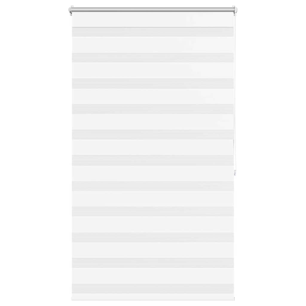 vidaXL Roleta Zebra 100,9x175 cm Szerokość materiału 96,7 cm biała