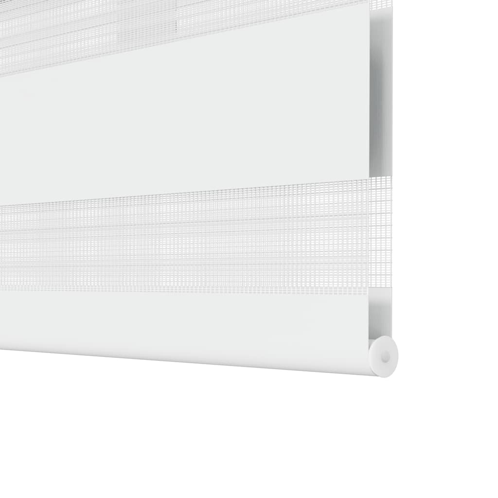 vidaXL Roleta Zebra 100,9x175 cm Szerokość materiału 96,7 cm biała