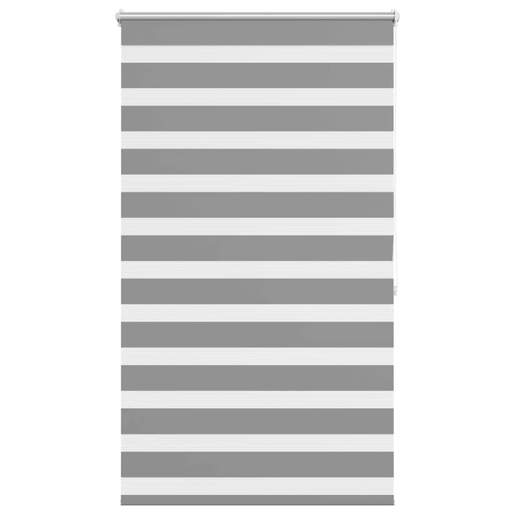 vidaXL Roleta Zebra 100,9x175 cm Szerokość tkaniny 96,7 cm szara