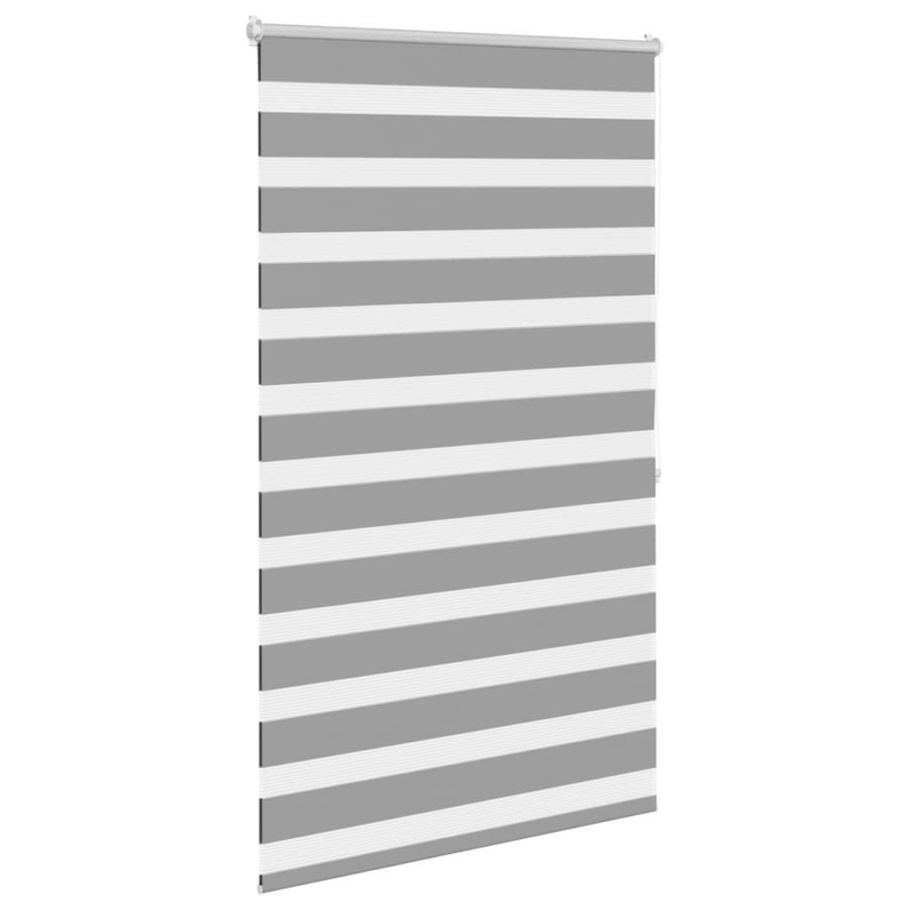 vidaXL Roleta Zebra 100,9x175 cm Szerokość tkaniny 96,7 cm szara