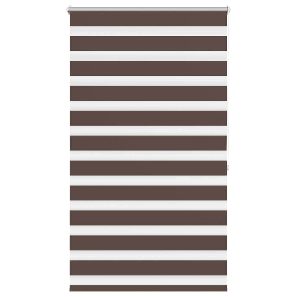 vidaXL Roleta Zebra 100,9x175 cm Szerokość tkaniny 96,7 cm kawa