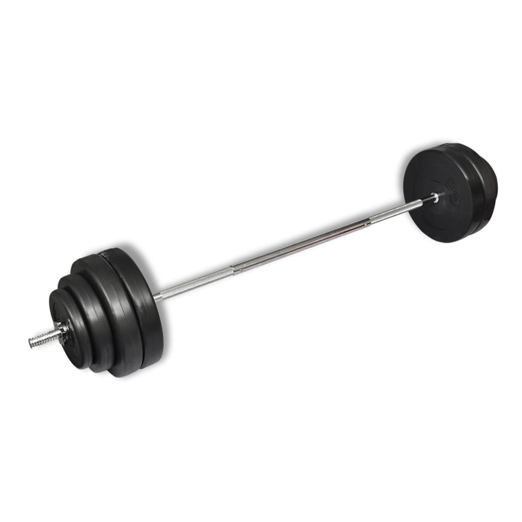 vidaXL Zestaw hantla z obciążnikami, 60 kg