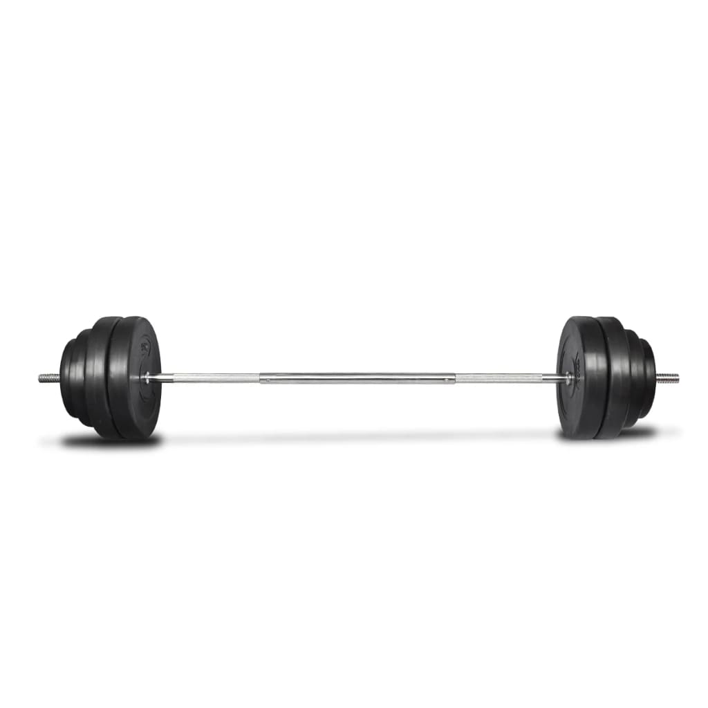vidaXL Zestaw hantla z obciążnikami, 60 kg