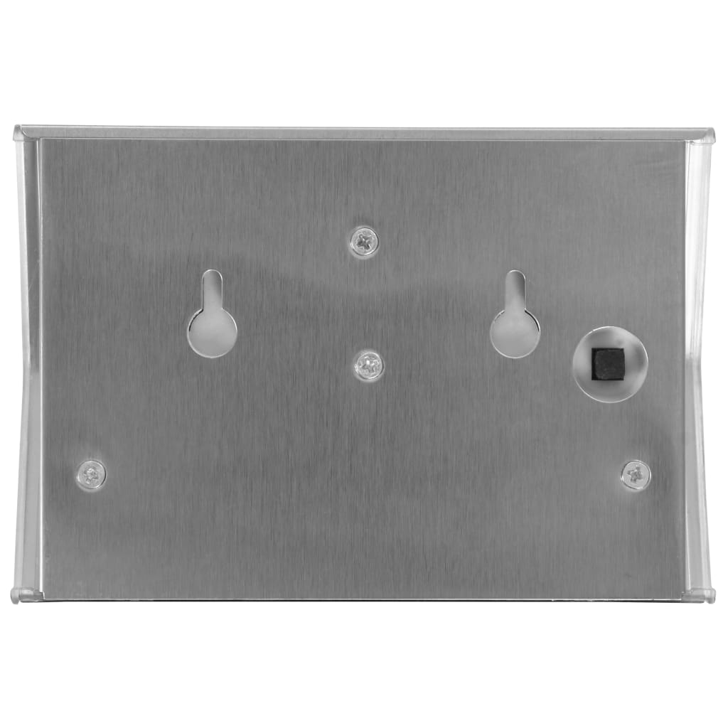 vidaXL Lampy schodowe, 4 szt., solarne
